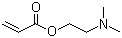 丙烯酸二甲胺基乙酯分子结构 (CAS 2439-35-2)