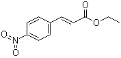 (2E)-3-(4-硝基苯基)-2-丙烯酸乙酯分子结构 (CAS 24393-61-1)