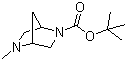 (1S,4S)-5-甲基-2,5-二氮杂双环[2.2.1]庚烷-2-羧酸叔丁酯分子结构 (CAS 244768-98-7)