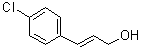 (E)-3-(4-氯苯基)-2-丙烯-1-醇分子结构 (CAS 24583-70-8)