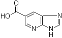 3H-咪唑并[4,5-b]吡啶-6-羧酸分子结构 (CAS 24638-31-1)