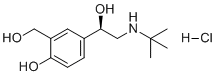 CAS # 2468639-65-6, Salbutamol EP Impurity A HCl, (R)-4-(2-(Tert-butylamino)-1-hydroxyethyl)-2-(hydroxymethyl)phenol hydrochloride