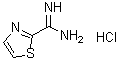 2-Thiazolecarboximidamide monohydrochloride molecular structure (CAS 247037-82-7)