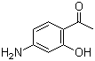 4'-氨基-2'-羟基苯乙酮分子结构 (CAS 2476-29-1)