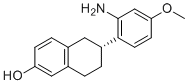 CAS 登录号:2477812-39-6, (6R)-6-(2-氨基-4-甲氧基苯基)-5,6,7,8-四氢萘-2-醇