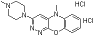 阿扎吩分子结构 (CAS 24853-80-3)