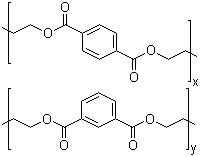 对苯二酸乙二酯-间苯二酸乙二酯共聚物分子结构 (CAS 24938-04-3)