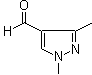 1,3-Dimethyl-1H-pyrazole-4-carboxaldehyde molecular structure (CAS 25016-12-0)