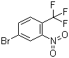 4-Bromo-2-nitro-1-(trifluoromethyl)benzene molecular structure (CAS 251115-21-6)