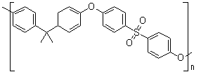Polysulfone A molecular structure (CAS 25135-51-7)