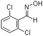 2,6-二氯苯甲醛肟分子结构 (CAS 25185-95-9)