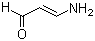 3-氨基丙烯醛分子结构 (CAS 25186-34-9)
