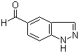 1H-吲唑-5-甲醛分子结构 (CAS 253801-04-6)