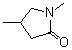 N-甲基-4-甲基-2-吡咯烷酮分子结构 (CAS 2555-04-6)