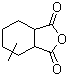 甲基六氢邻苯二甲酸酐分子结构 (CAS 25550-51-0)