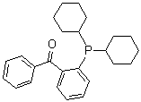 [2-(二环己基膦基)苯基]苯甲酮分子结构 (CAS 256926-87-1)