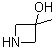 3-羟基-3-甲基吖丁啶分子结构 (CAS 256931-54-1)