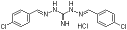 Robenidine hydrochloride molecular structure (CAS 25875-51-8)