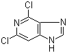 4,6-二氯-1H-咪唑并[4,5-c]吡啶分子结构 (CAS 2589-12-0)
