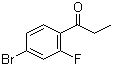 1-(4-溴-2-氟苯基)丙酮分子结构 (CAS 259750-61-3)
