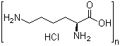 聚 L-赖氨酸盐酸盐分子结构 (CAS 26124-78-7)