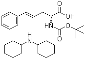 Boc-D-Styrylalanine dicyclohexylamine salt molecular structure (CAS 261380-19-2)