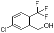 5-氯-2-三氟甲基苄醇分子结构 (CAS 261763-21-7)