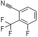 3-氟-2-(三氟甲基)苯甲腈分子结构 (CAS 261951-81-9)