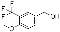 4-Methoxy-3-(trifluoromethyl)benzenemethanol molecular structure (CAS 261951-88-6)