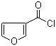 3-呋喃甲酰氯分子结构 (CAS 26214-65-3)