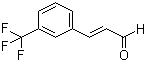 间三氟甲基肉桂醛分子结构 (CAS 262268-58-6)