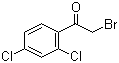 2-溴-2',4'-二氯苯乙酮分子结构 (CAS 2631-72-3)
