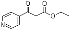 Ethyl 3-oxo-3-(4-pyridyl)propionate molecular structure (CAS 26377-17-3)
