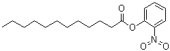 2-硝基苯基月桂酸酯分子结构 (CAS 2639-52-3)