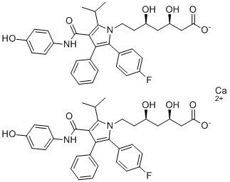 阿托伐他汀杂质22分子结构 (CAS 265989-44-4)