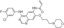 Canertinib molecular structure (CAS 267243-28-7)
