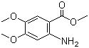 Methyl 2-amino-4,5-dimethoxybenzoate molecular structure (CAS 26759-46-6)