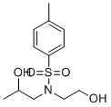 N-(2-羟基乙基)-N-(2-羟基丙基)-p-甲苯磺酰胺分子结构 (CAS 26831-90-3)
