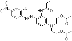 Disperse Red 167 molecular structure (CAS 26850-12-4)