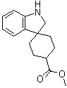 1',2'-二氢螺[环己烷-1,3'-[3H]吲哚]-4-羧酸甲酯分子结构 (CAS 268538-23-4)