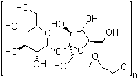 Polysucrose molecular structure (CAS 26873-85-8)
