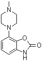 Pardoprunox分子结构 (CAS 269718-84-5)