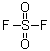 Sulfonyl difluoride molecular structure (CAS 2699-79-8)