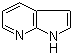 7-氮杂吲哚分子结构 (CAS 271-63-6)