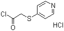 4-吡啶巯基乙酰氯盐酸盐分子结构 (CAS 27230-51-9)