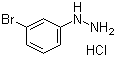 3-溴苯肼盐酸盐分子结构 (CAS 27246-81-7)