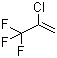 2-氯-3,3,3-三氟丙烯分子结构 (CAS 2730-62-3)