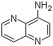 1,5-萘啶-4-胺分子结构 (CAS 27392-68-3)