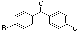 4-氯-4'-溴二苯甲酮分子结构 (CAS 27428-57-5)