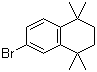 6-溴-1,1,4,4-四甲基-1,2,3,4-四氢化萘分子结构 (CAS 27452-17-1)